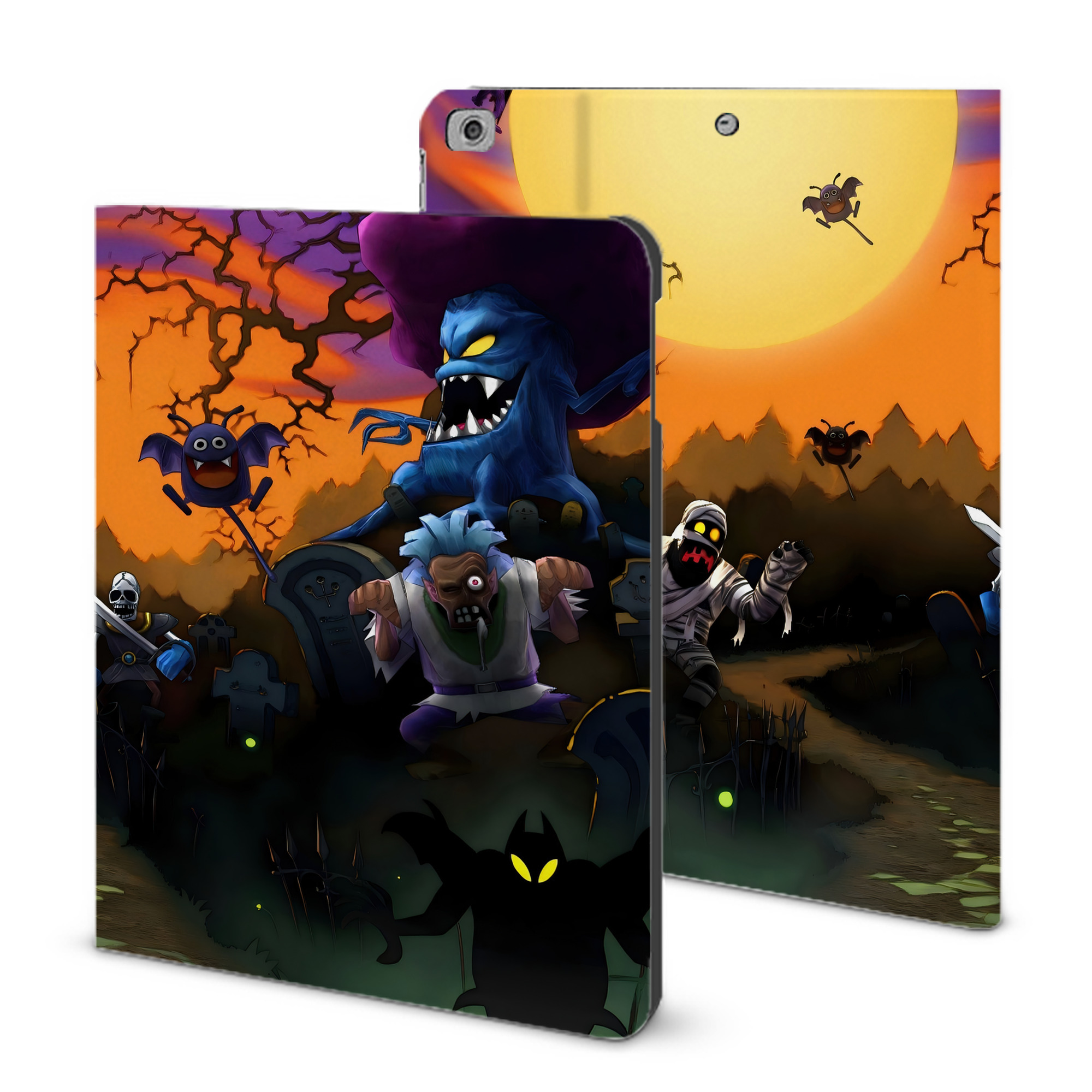 （画像用） ドラゴンクエスト Doragon Kuesuto Dragon Quest IPad ケース ブック型 PUレザー TPU 耐衝撃 軽量 薄型 ペン収納なし 全面保護 IPad 各モデル対応